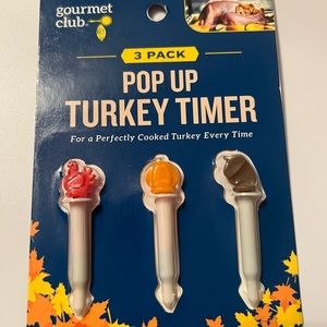 Gourmet Club Pop Up Turkey Timers